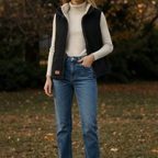 Women's Sleeveless Bodywarmer – Fleece-Lined Insulated Vest
