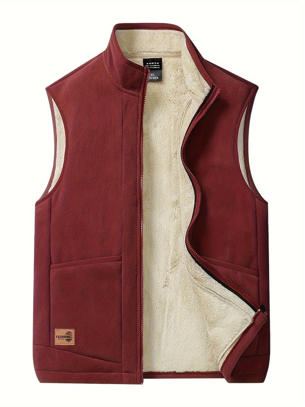 Women's Sleeveless Bodywarmer – Fleece-Lined Insulated Vest