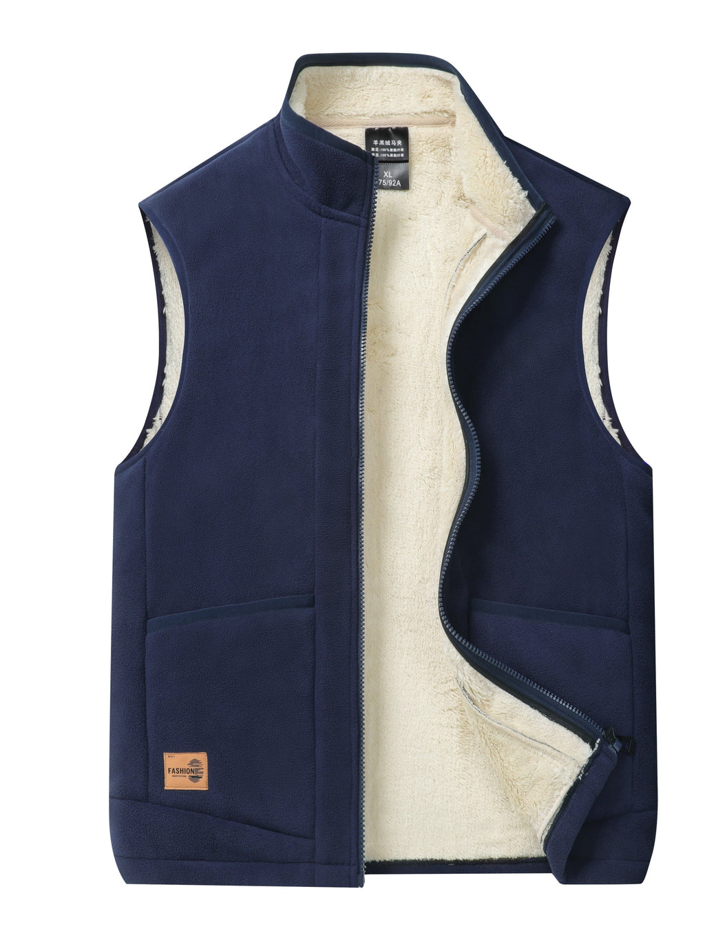 Women's Sleeveless Bodywarmer – Fleece-Lined Insulated Vest
