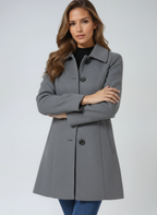 Amelia| Women's Single Breasted Winter Trench Coat