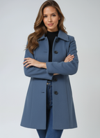 Amelia| Women's Single Breasted Winter Trench Coat