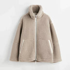 Hazel| Teddy Fleece Warm Layer Jacket For Women