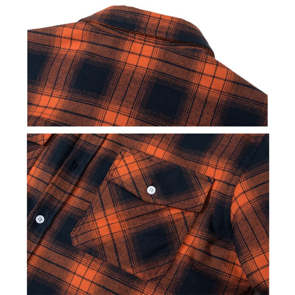 Levi | Men's Sherpa Lined Button down Jacket - Plaid Workers Shirt,