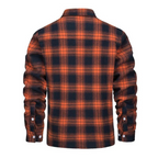 Levi | Men's Sherpa Lined Button down Jacket - Plaid Workers Shirt,