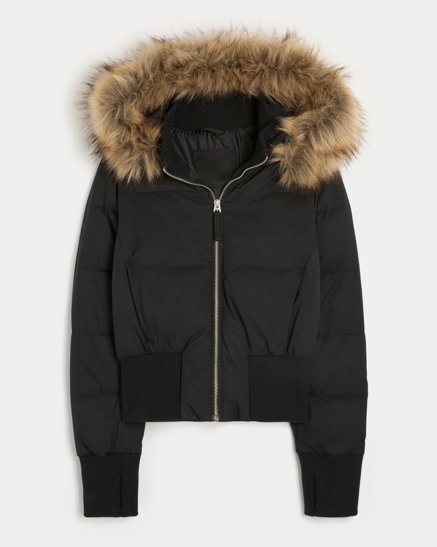 Florence | Quilted Winter Jacket with Removable Hood for Women