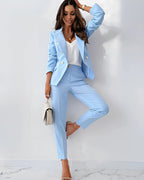 Freya| Double-Breasted Suit with Tailored Fit for Women