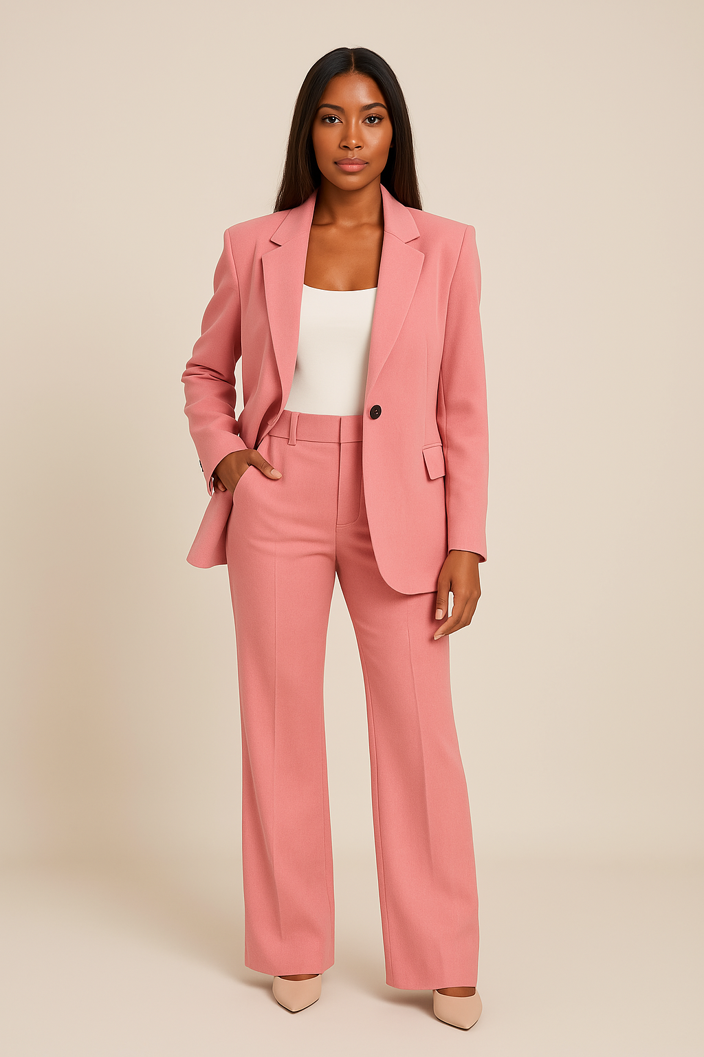 Isla| Tailored Blazer and Trousers For Women