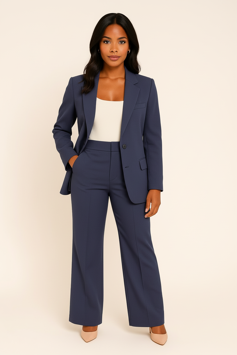 Isla| Tailored Blazer and Trousers For Women
