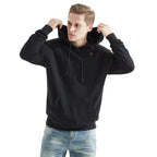 Unisex Heated Hoodie – Electric Thermal Pullover for Outdoor Use