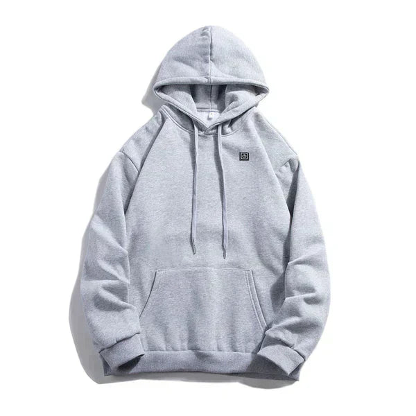 Unisex Heated Hoodie – Electric Thermal Pullover for Outdoor Use