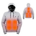 Unisex Heated Hoodie – Electric Thermal Pullover for Outdoor Use