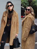 Grace| Warm Long Teddy Coat for Women