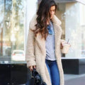 Grace| Warm Long Teddy Coat for Women