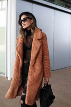 Grace| Warm Long Teddy Coat for Women